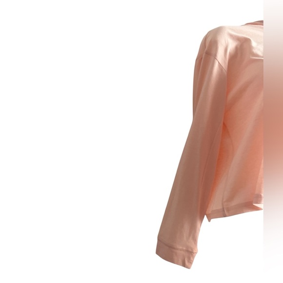 NEW Ladies Ron Jon Surf Shop Cropped Hoodie Melon and Blue Large - Picture 3 of 8